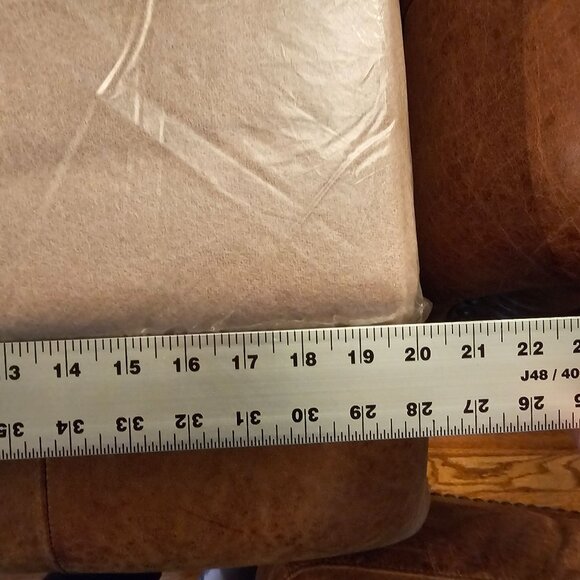 Vintage Consul 100% Wool Blanket, 80x90 Size, Beige, Original Packaging - Picture 12 of 14